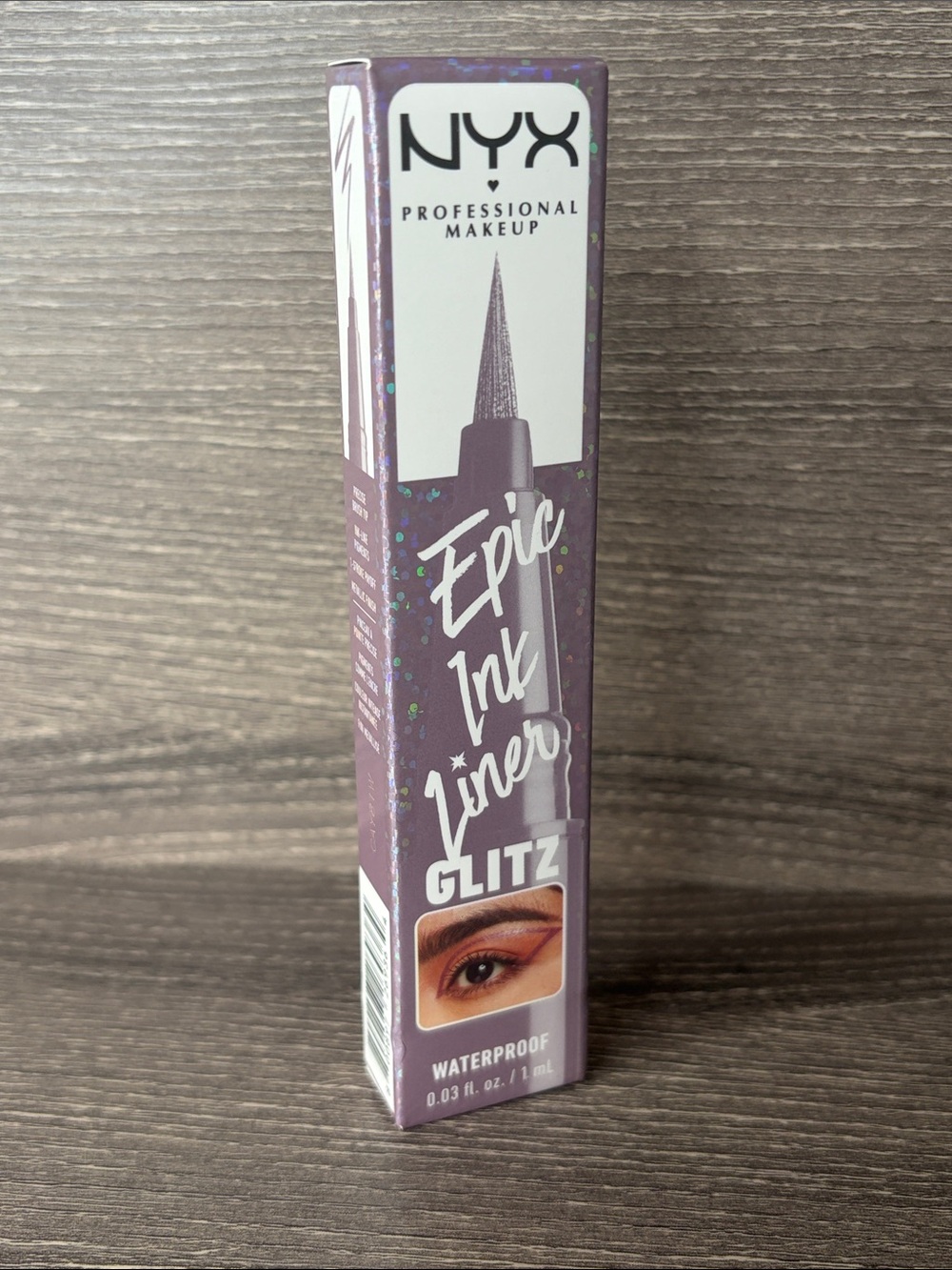 ❤️$5 NWT NYX Epic Ink Liner Glitz Waterproof Eyeliner in Shimmer Stitch 1ml
